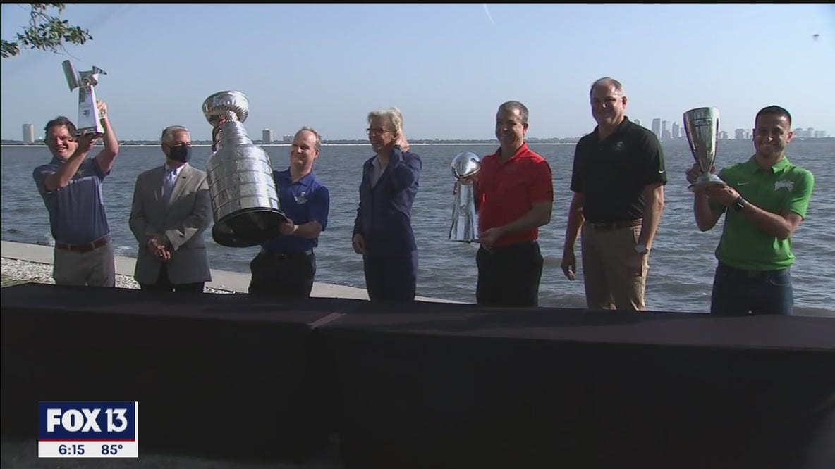 'Champa' Bay officials show off hardware